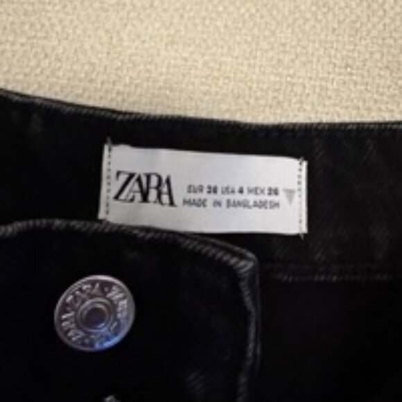 Zara High Waist Mom Shorts - Picture 5 of 6